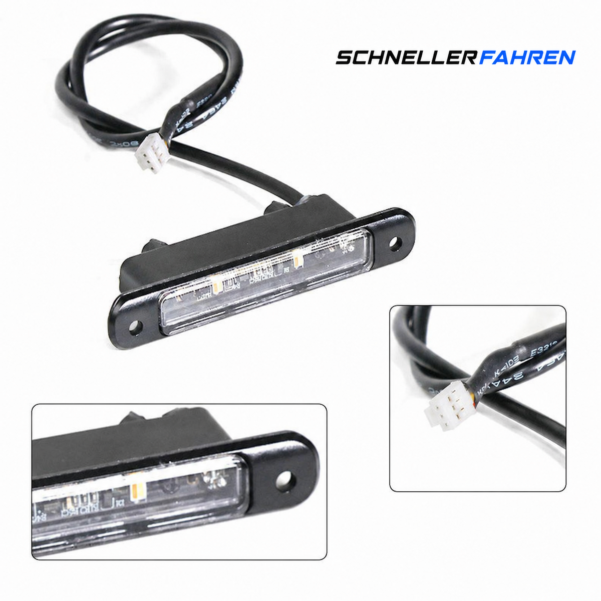 Segway Ninebot G3 Max LED-Frontlicht – Plug & Play Zusatzbeleuchtung