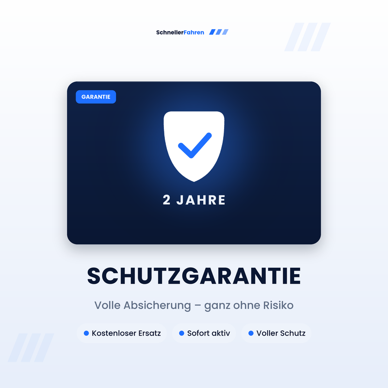 2-Jahres-Schutzgarantie für E-Scooter Tuning