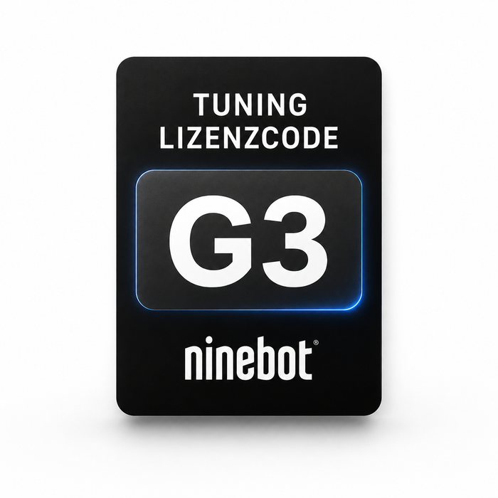 Ninebot G3 / G3E / G3D / G3 Max Tuning License Code – Up to 45 km/h