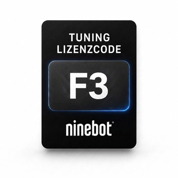 Ninebot F3 / F3E / F3D / F3 Pro Tuning License Code – Up to 32 km/h
