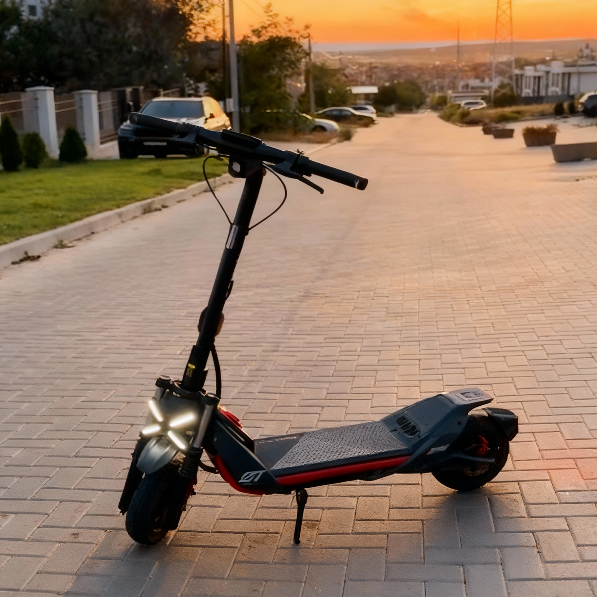 Ninebot ZT3 Pro Beleuchtung – Detailansicht